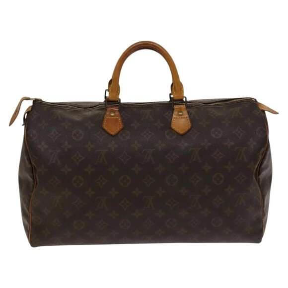 LOUIS VUITTON Monogram Speedy 40 Hand Bag M41522 LV Auth 136901 - Picture 2 of 16